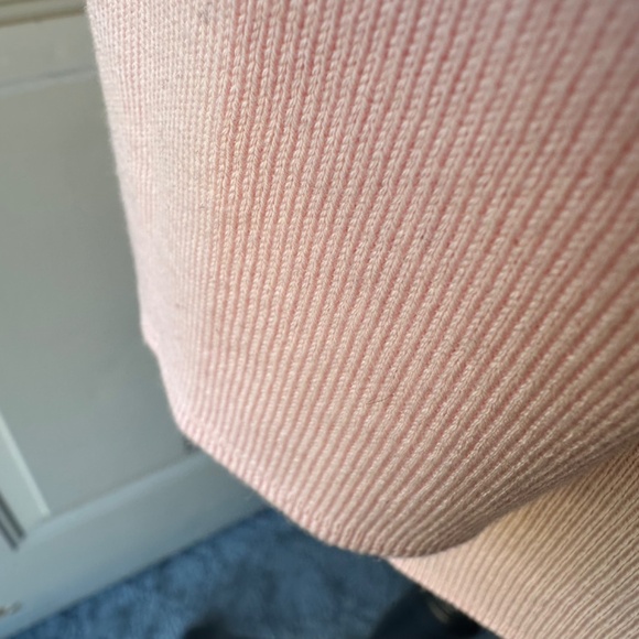 WomenTalbots Pink long sleeve boat neck Top Size XS. - Picture 8 of 16